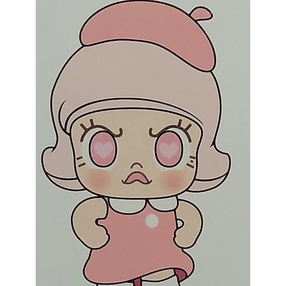 Pop Mart Angry Molly: Angry Energy Series. Love Free Confirmed Character.